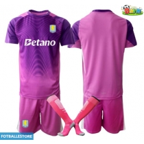 Aston Villa Keeper Tredjedraktsett Barn 2025-26 Kortermet (+ Korte bukser)
